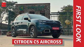 Citroen C5 Aircross | India reveal | Exclusive colour | Exteriors + Interiors + Driving shots