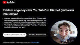 Reklam Engelleyiciler YouTube'un Hizmet Şartları'nı İhlal Ediyor - Çözümü 26.10.2023