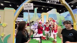 【Anime Expo 2024】 Entertainment Hall walkthrough and tour