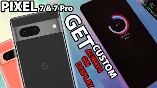 Pixel 7 Custom Always on Displays - How to Customize AOD on Pixel 7, 7 Pro & 7a