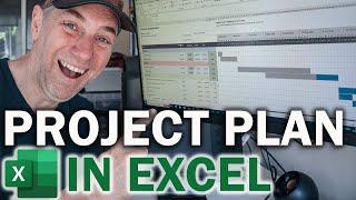 Make a Project Plan with Excel