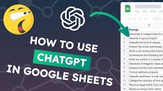 How to use ChatGPT in Sheets