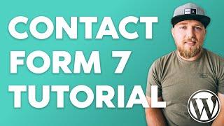 Creating A Contact Form Using Contact Form 7 in WordPress