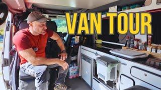 Solo VAN LIFE In a VW T6 Van! Come Take A Tour!