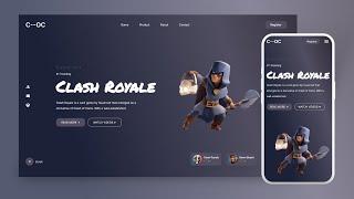 Responsive Website Using HTML & CSS Step By Step | #gaming Website