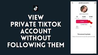 How to View Private TikTok Account Without Following Them (2024)