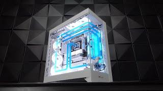 Custom Pc Build #143  " Frozen Core " A Custom water-cooled Gaming PC