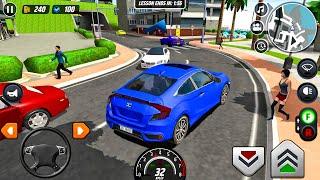 Driver’s License Course #6  - Blue Car Game Android gameplay