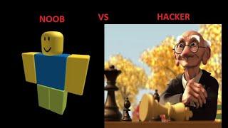 Roblox Chess Noob VS Hacker