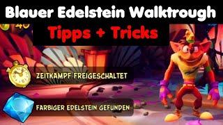 Crash Bandicoot 4 versteckter blauer Edelstein Location - Trophy Saphir Sammler blue gem Trophäe PS4