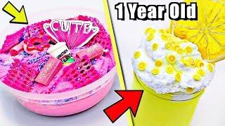 EXTREME SLIME MAKEOVERS! Fixing 1 Year Old Instagram Slime!