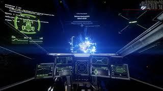 Star Citizen 3.3 Destroying hidden skimmer satellites at Kareah using scanning mechanic