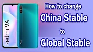 How to change Xiaomi Phones from China Stable Version to Global Stable Version? #xiaomi #redmi