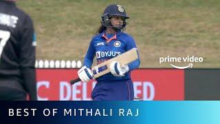 Best Performance by Mithali Raj | 1st ODI | NZ vs IND | Amazon Prime Video #shorts