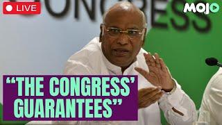 Congress LIVE | "Conducting A Caste Census Is Must" | Mallikarjun Kharge | Lok Sabha Elections 2024