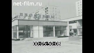 1981г. Пермь. микрорайон Парковый. магазины