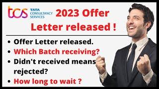 TCS Started Releasing Offer Letter || TCS onboarding Updates || Good News, Check NextStep Portal