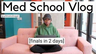 MED SCHOOL VLOG | finals, studying, weekend, notes