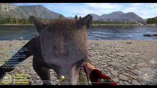 Mauled by bear on Yama map - Russian Fishing 4