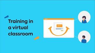 Training in a virtual classroom webinar