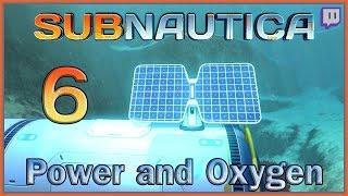 Subnautica Ep6 - Power and Oxygen for the base