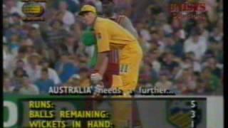 Michael Bevan & Australia Last Ball Victory