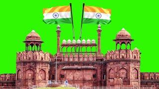 Independence Day Green Screen | Indian Flag Animation Green Screen | Green Screen