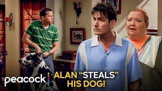 Two and a Half Men | Alan’s Ex Calls the Cops After He Steals Their Dog