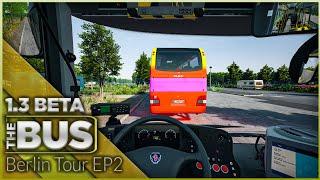 The Bus 1.3 Berlin Tour - Depot to Airport EP2 - Dynamic Weather Gameplay | Thrustmaster T300RS