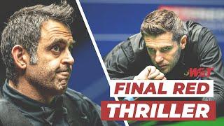 Final Red THRILLER! | Ronnie O'Sullivan vs Mark Selby | 2020 World Snooker Championship