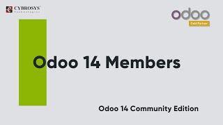 Odoo 14 Members | Odoo Community Edition