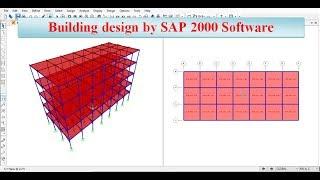 Building design by SAP2000 Software