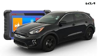 All key lost Kia Niro 2019/ Autel im508/ Полная утеря всех ключей Kia Niro 2019