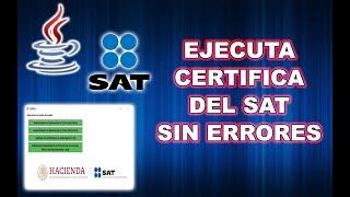  INSTALA CORRECTAMENTE CERTIFICA DEL SAT 2024 solucionando errores al ejecutarlo Windows 10 y 11