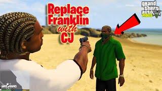 How to Install Carl Johnson (Full Audio and Model) Replacement for Franklin (2023) GTA 5 MODS