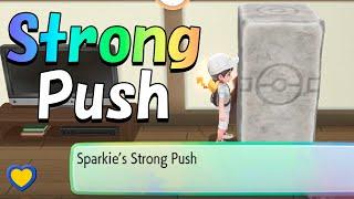 HOW TO GET Secret Technique Strong Push in Pokémon Let's Go Pikachu & Eevee