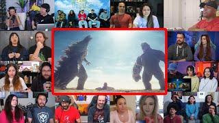 Godzilla X Kong New Empire Trailer 2 Reaction Mashup