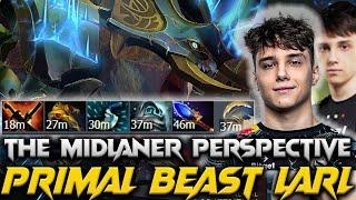 Larl Primal beast Midlaner - Dota 2 Pro Full Gameplay 7.37E #larl #primalbeast