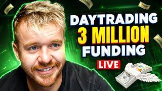 DAY TRADING LIVE! #1 Futures Trading Show! 20 Funded Apex Accounts