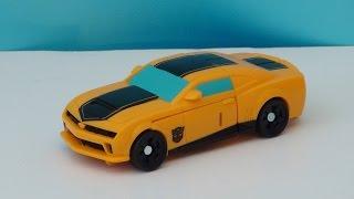 TRANSFORMERS 4 BUMBLEBEE LEGENDS LEGION CLASS MINI FIGURE VIDEO TOY REVIEW