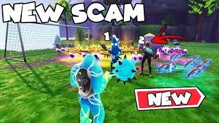 Two Insanely Rich Scammer Loses NEW Season 4 Guns!  (Scammer Gets Scammed) Fortnite Save The World