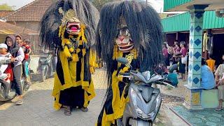 KEREN BARONGAN NAIK MOTOR !! Barongan Blora Terbaru Seni Barong Singo Kembar Joyo