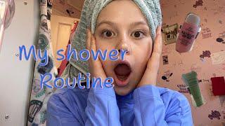 My shower routine 