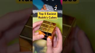 Top 5 Easiest Rubik's Cubes