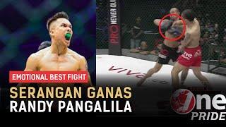 Bukan Kaleng-kaleng!  Inilah Deretan Keganasan Randy Pangalila | Emotional Best Fight One Pride MMA