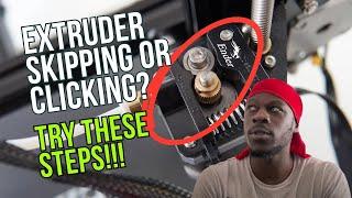 Tired of That Clicking or Slipping Extruder? Here's How to Fix It!