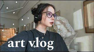 ART VLOG 3 курс художника-графика  в академии Штиглица