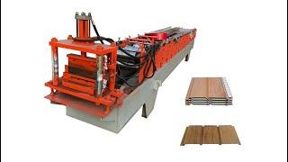 Wall siding panel machine | metal cladding roll forming machine for Russia