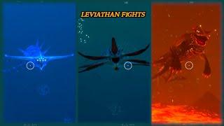 Subnautica Fighting All Leviathan's (All Bosses)