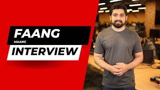 FAANG interview process overview